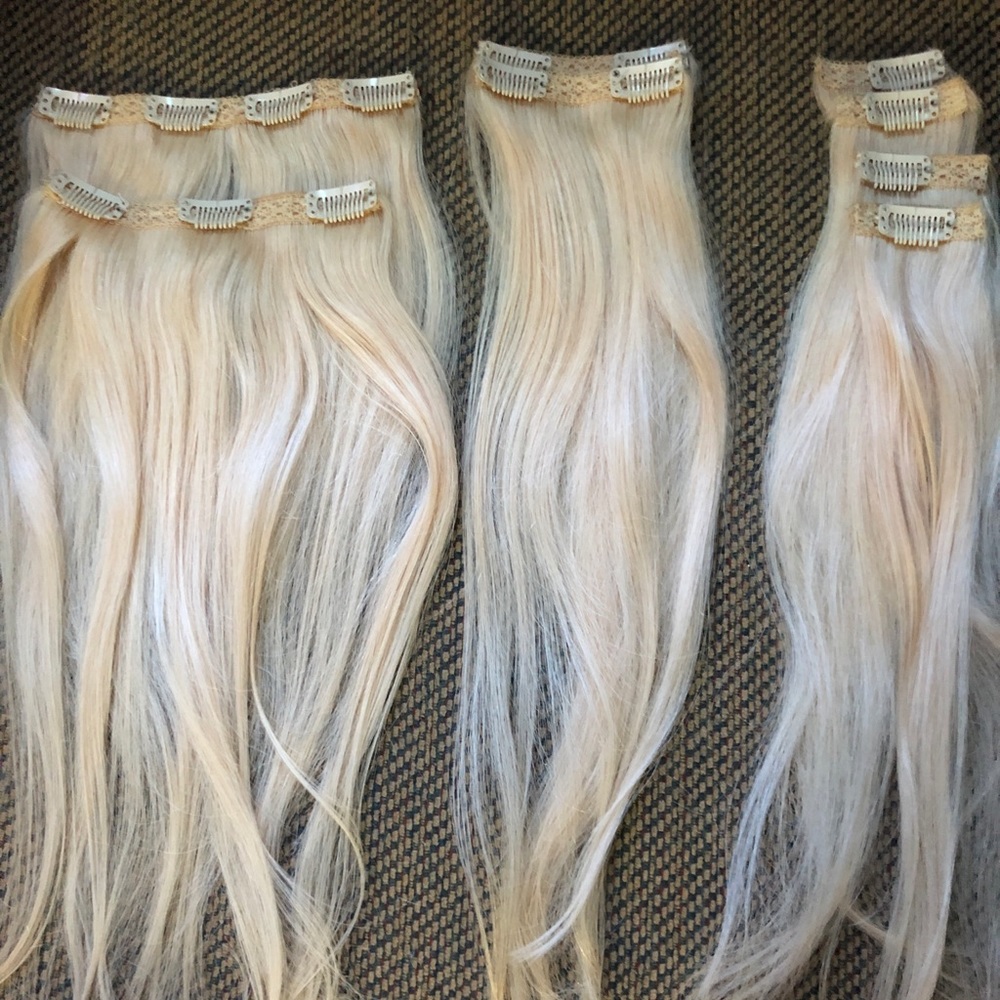 clip in hair extensions!